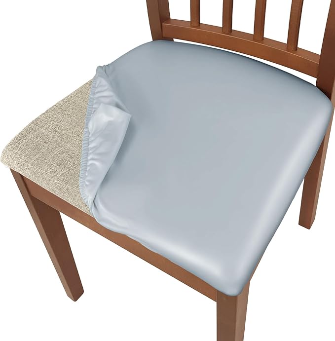 SmartFit Leather Chair Covers Set