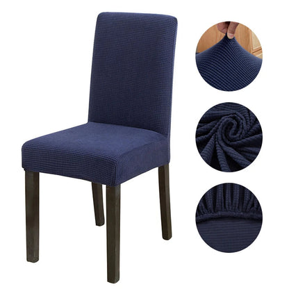 8pc PrettyGuard™ Chair Covers – Instantly Revive Old Chairs!