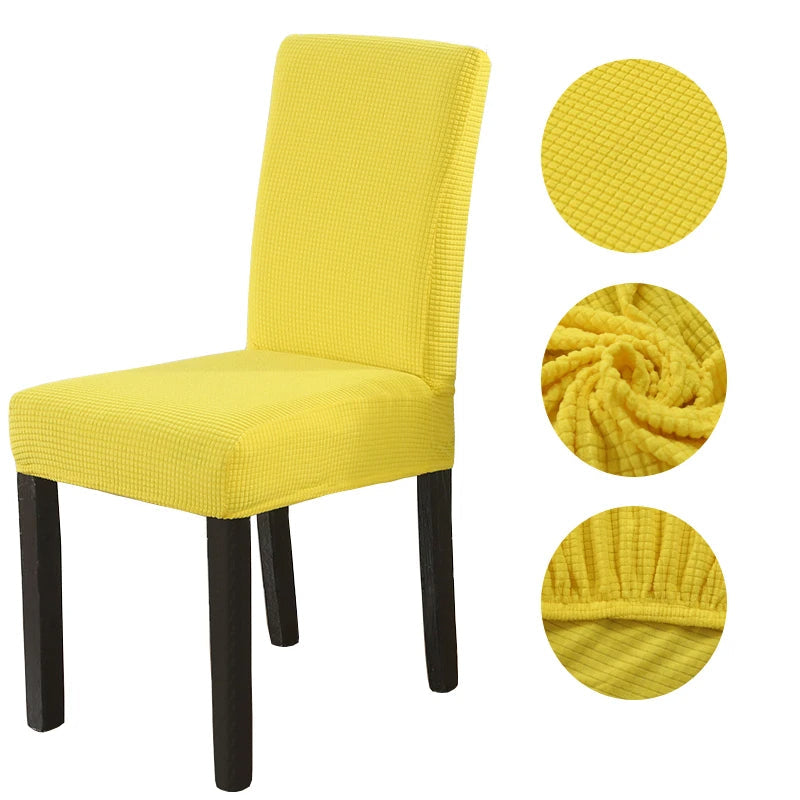 8pc PrettyGuard™ Chair Covers – Instantly Revive Old Chairs!