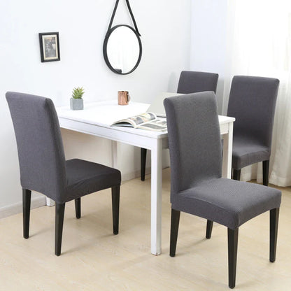 8pc PrettyGuard™ Chair Covers – Instantly Revive Old Chairs!