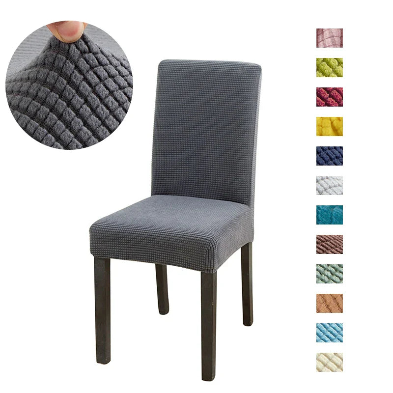 8pc PrettyGuard™ Chair Covers – Instantly Revive Old Chairs!